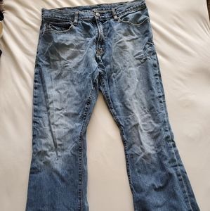 Guys premium boot cut jeans